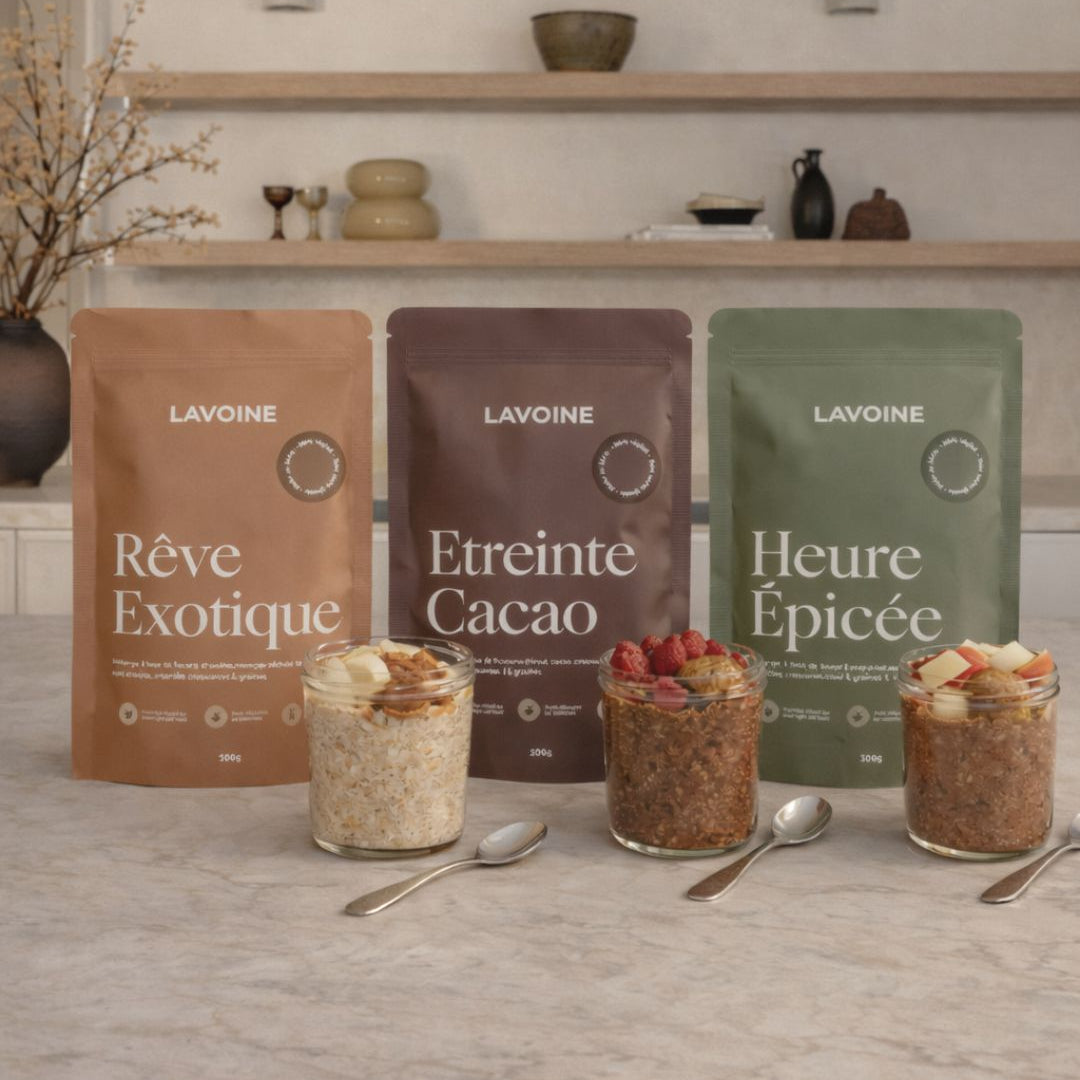 ASSORTIMENT DÉCOUVERTE Overnight oats & Porridge