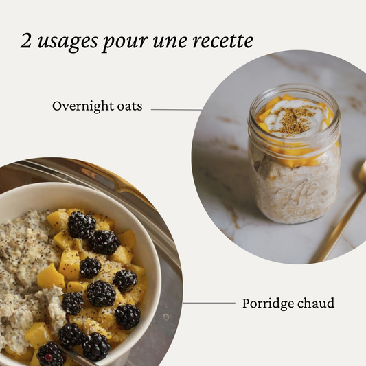 OVERNIGHT OATS & PORRIDGE Rêve Exotique