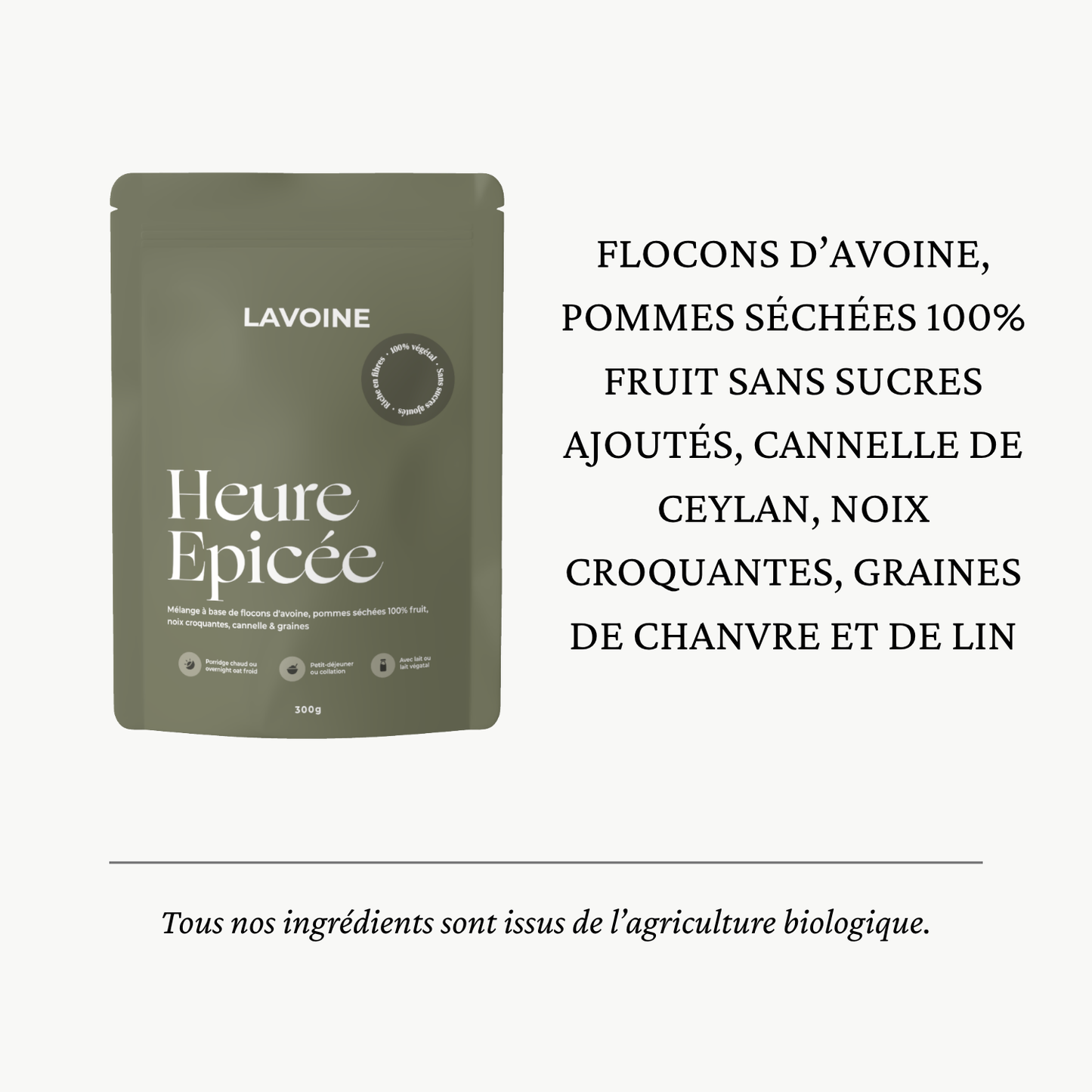 OVERNIGHT OATS & PORRIDGE Heure Épicée