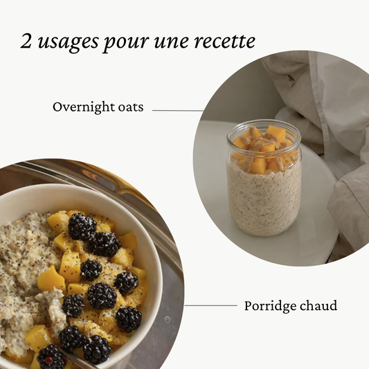 OVERNIGHT OATS & PORRIDGE Rêve Exotique