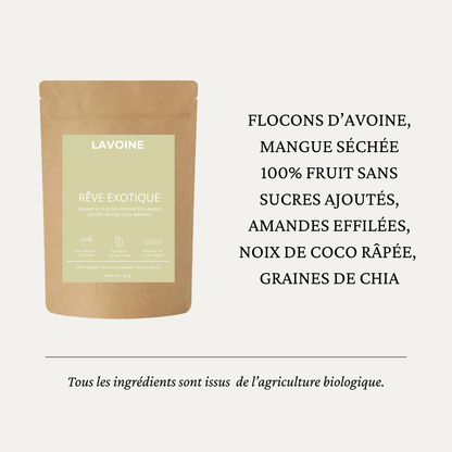 Porridge Rêve Exotique