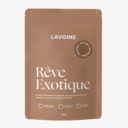 OVERNIGHT OATS & PORRIDGE Rêve Exotique