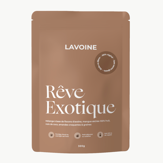 OVERNIGHT OATS & PORRIDGE Rêve Exotique